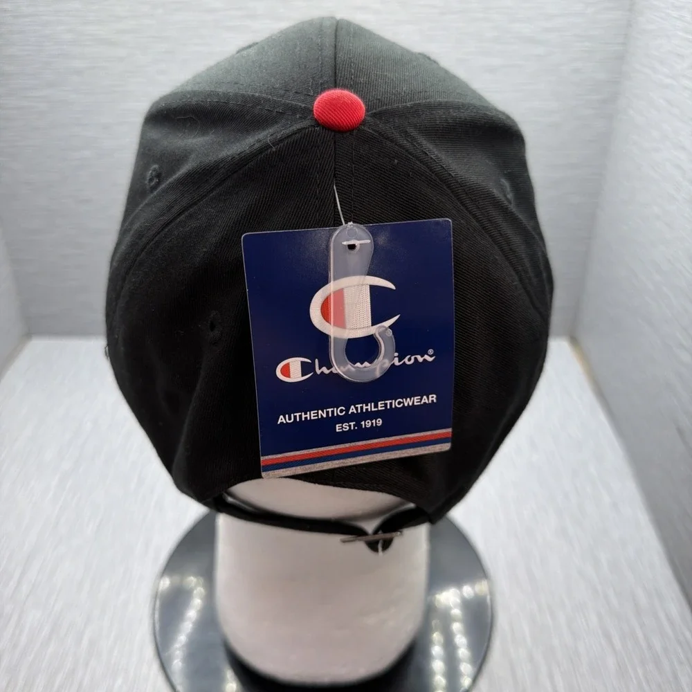 Cincinnati Bearcats Hat Champion Snapback‎ Cap Black Red NCAA Adjustable New